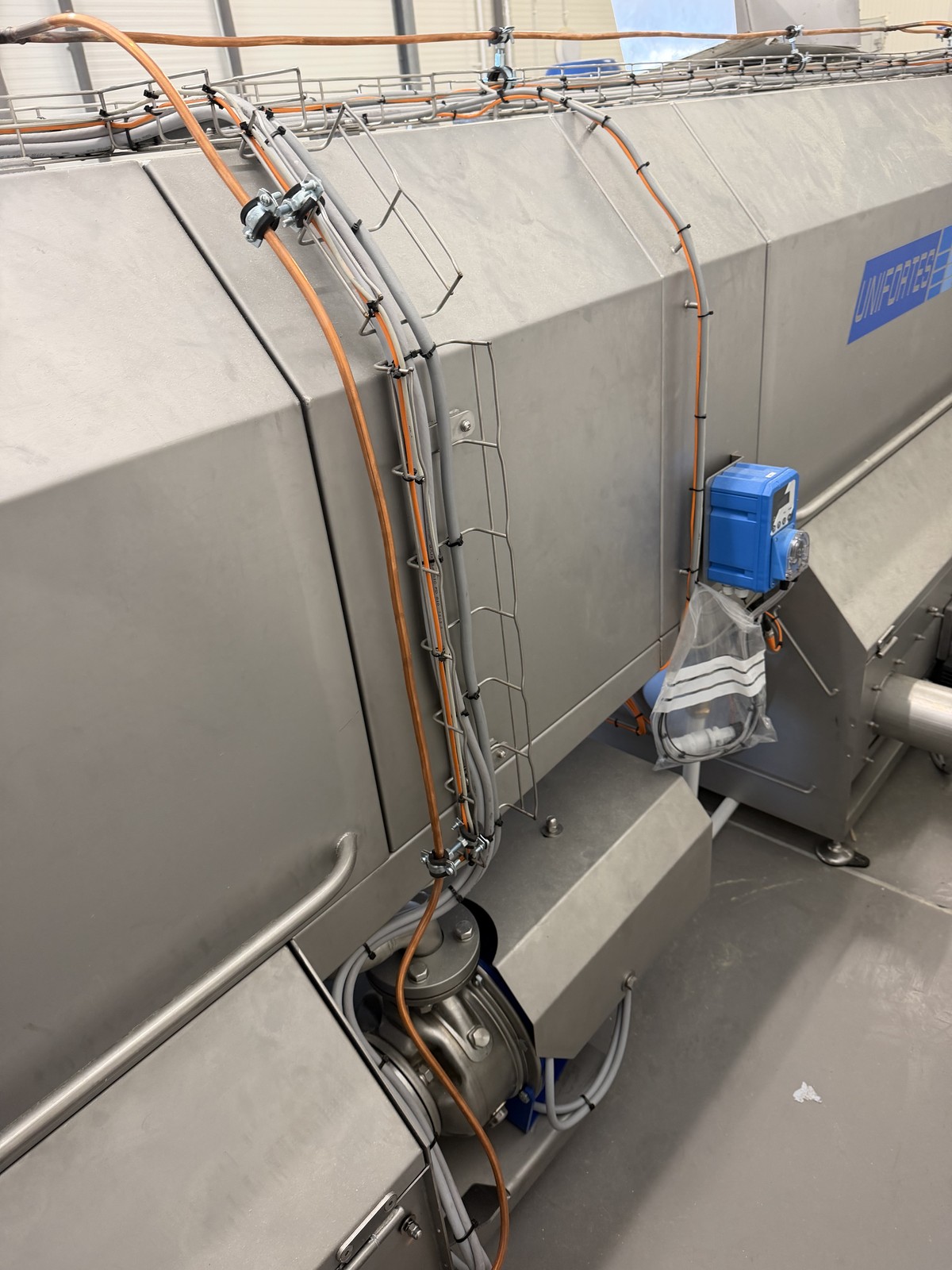 Instalacja gazowa przemysłowa – rury miedziane z zawornikami elektrycznymi – GMK Instalacje